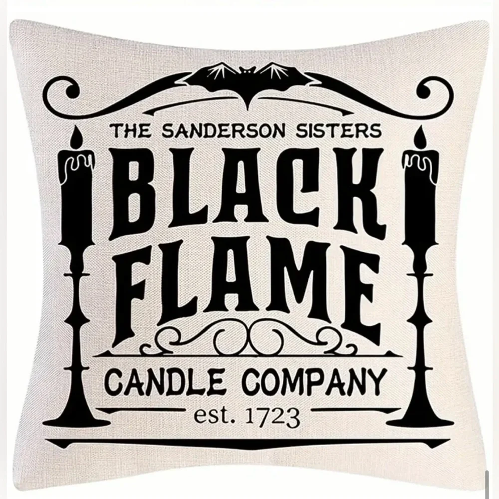 NEW-4 HALLOWEEN THROW PILLOW COVERS